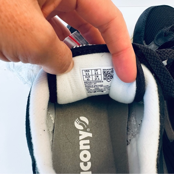 Saucony Men’s Shadow 6000 sneakers in Navy/Grey, NEW without box, size 9.5 - Picture 7 of 8